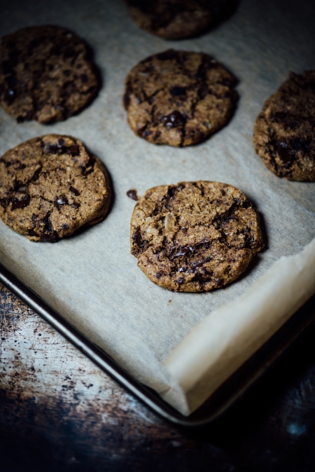 Spicy Chocolate Chip–Hazelnut Cookies